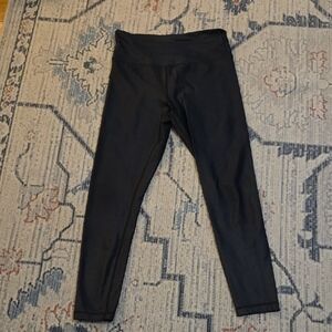 Zyis Black Metallic Leggings